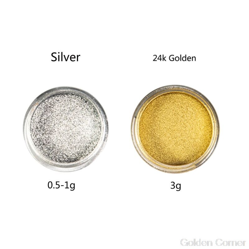 3g marmor metallisk harpiks pigment epoxy harpiks farvestof glitter smykker fremstilling  jy06 20