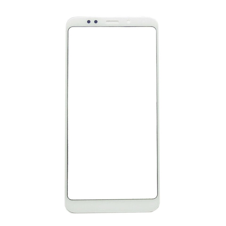 Panel Frontal Redmi5 para Xiaomi Redmi 5 Plus, cubierta de cristal de pantalla táctil, sin pantalla LCD, Sensor digitalizador, lente de pantalla táctil