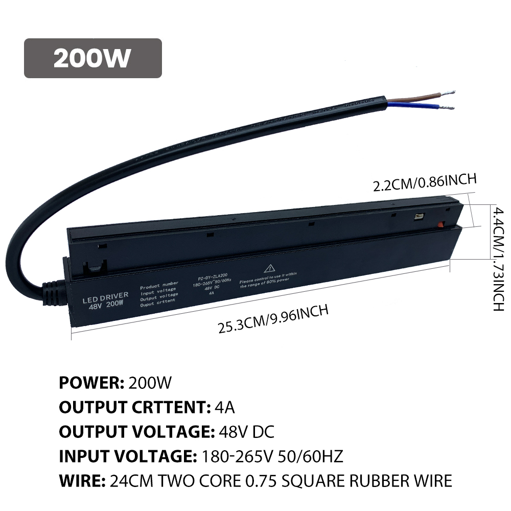 Nowa magnetyczna lampa szynowa 48V doprowadziło krata powódź lampa reflektor sufit lampa tor szyna linia światła nie Główny światło oświetlenie projekt: jasnozielony / czarny
