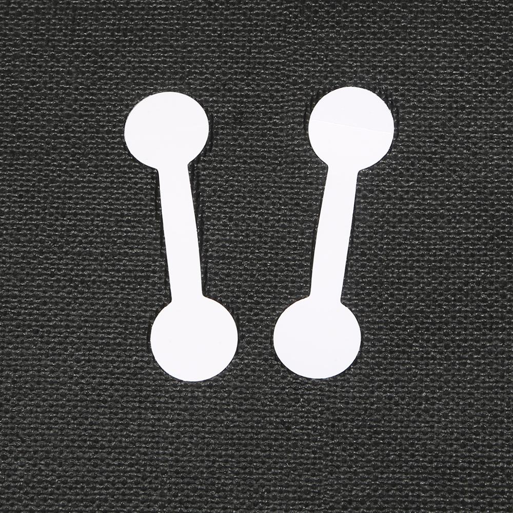 100PCS White Paper Jewelry Display Card Labels Ring Sticker Hangtag Blank Paper Price Tag Labels Packaging