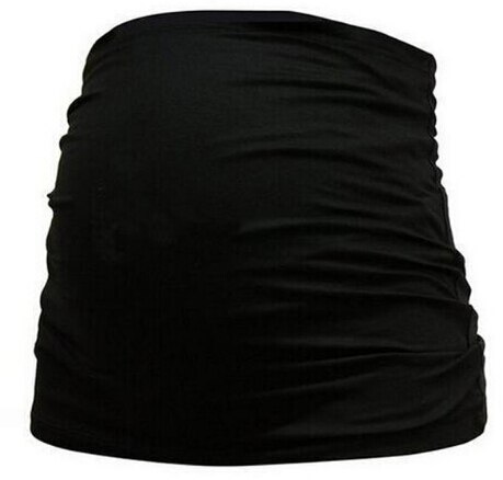 Camisetas de ejercicio para embarazadas, cinturón de maternidad para embarazadas, bandas de apoyo para el vientre, corsé para el cuidado Prenatal YC989446: M / Black