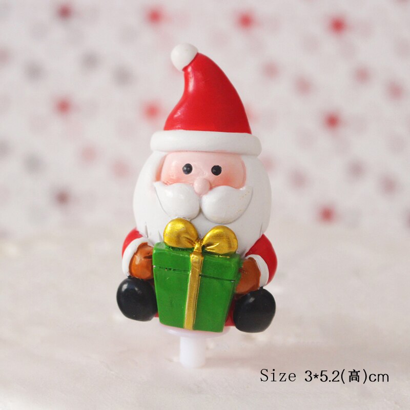 Festas de família, festas de aniversário, decorações de natal, suprimentos de cozimento papai noel, boneco de neve, elk, árvore de natal bolo decora: Styles1