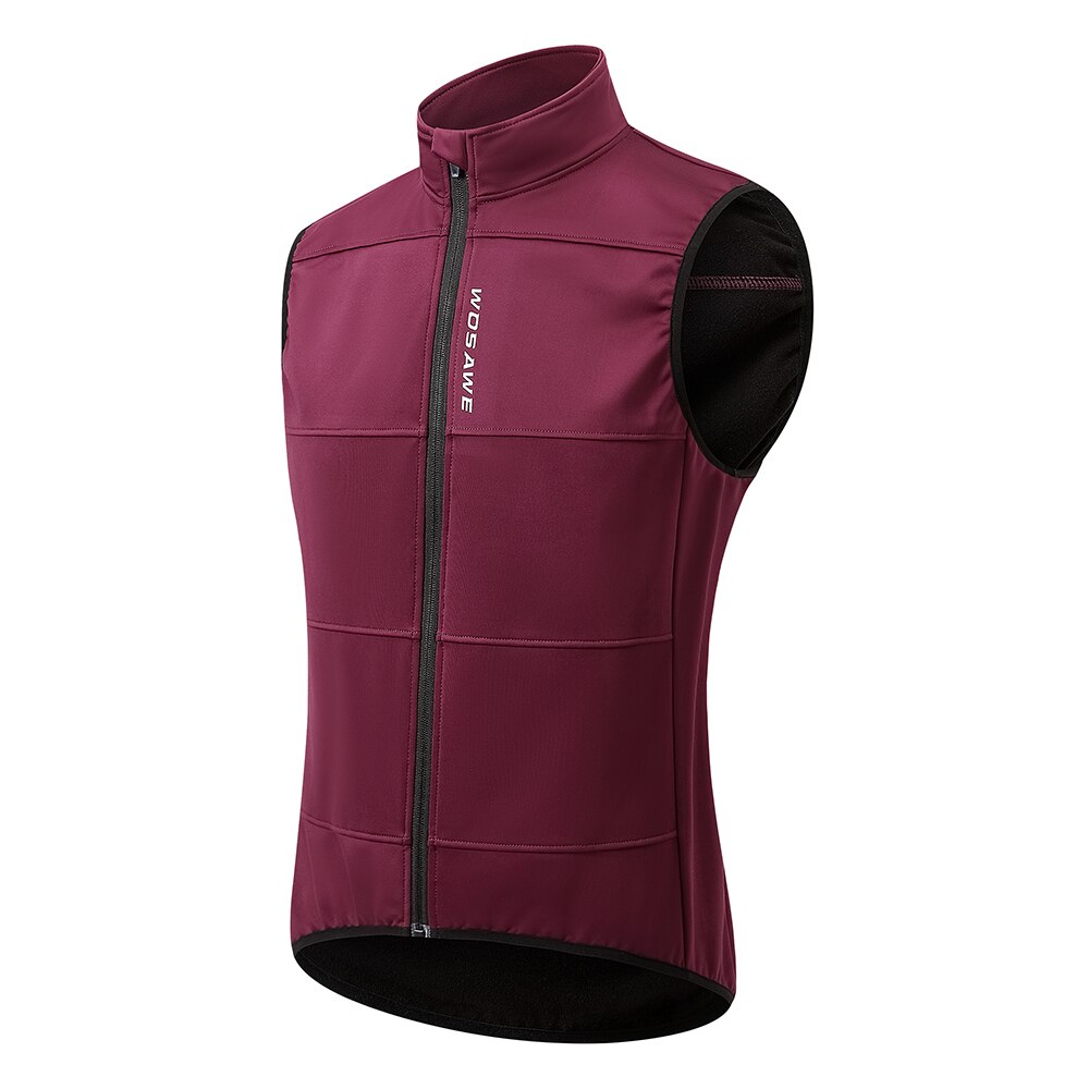WOSAWE Cycling Vest - Reflective Running Windbreaker Sleeveless Gilet For Safety