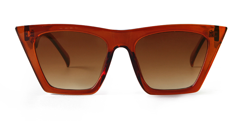 Vintage Square Cat Eye Sunglasses Women Brand Tortoise Shell Black Frame Trendy Oversized Sun Glasses Shades S432: Pink