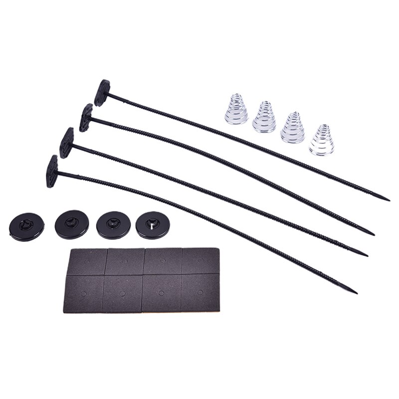 1Set Zip Ties Straps Tabs Springs Electric Radiator Fan Tie Strap Mounting Kit