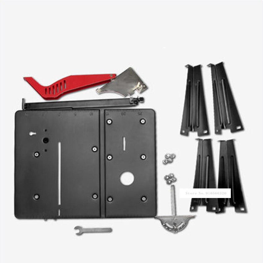 T-P03 Multifunctional Woodworking Workbench High Stainless Steel Work Table Household Portable Woodworking Saw Table