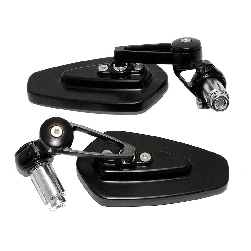 thumbnail image 2 of 7/8" Handlebar End Mirrors For Motorcycles – CNC Aluminum (Pair) Fits Honda, KTM, Yamaha & More 2 of 4