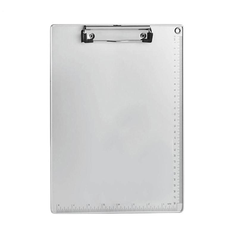 Presse-papiers A4 en alliage d&#39;aluminium PP, 2 Types de planche à écrire en option, Clip de dossier, stockage de billets en papier, livre à collectionner: A5