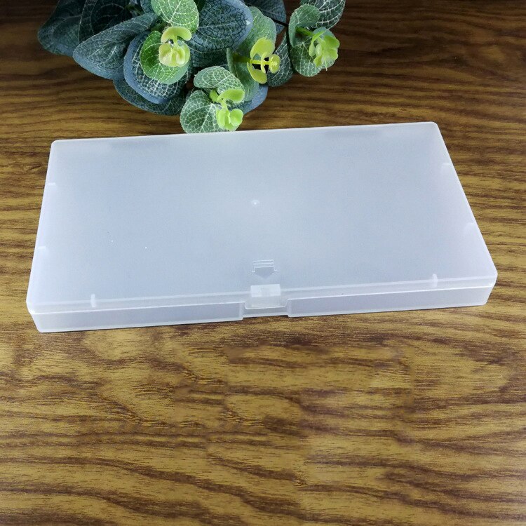 1pcs Frosted Plastic Box Mask Packaging Box Component Storage Box Sturdy Waterproof Dust-proof