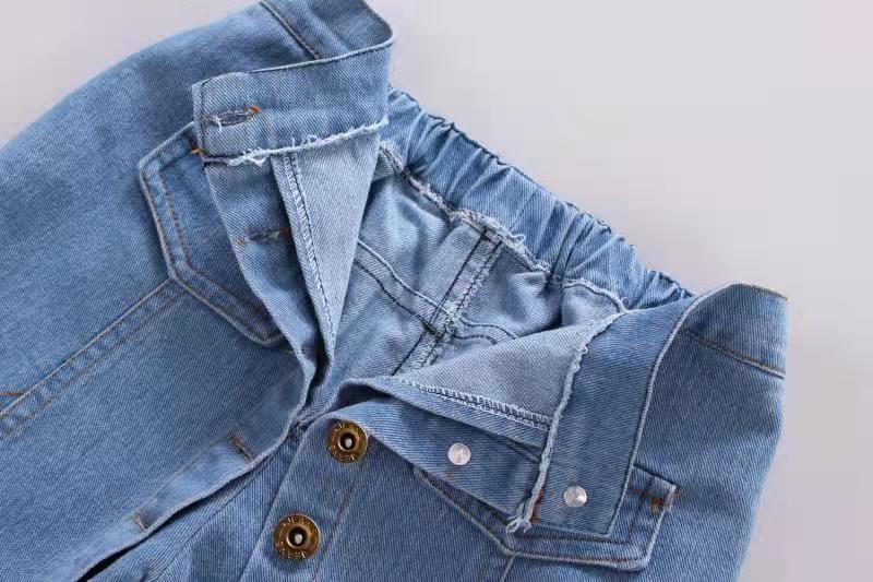 Girls Denim Shorts Teenagers Summer Cool Handsome Short Pants Kids Beach Clothes Children's Shorts For Teenage Boy