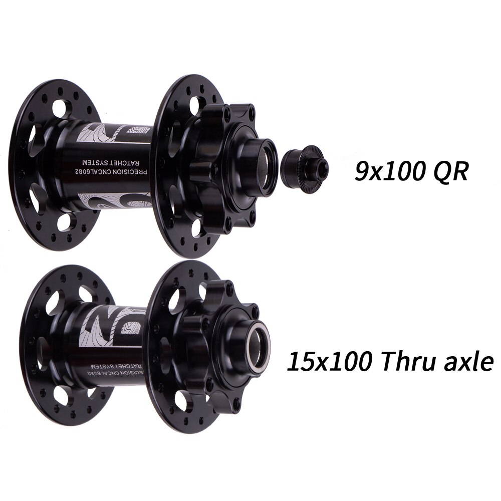ZTTO Mountain Bike 32 Holes Disc Brake Hub DR190 54T Ratchet Bearings Thru Axle Quick Release HG XD MS Front Rear 15x100 12x142