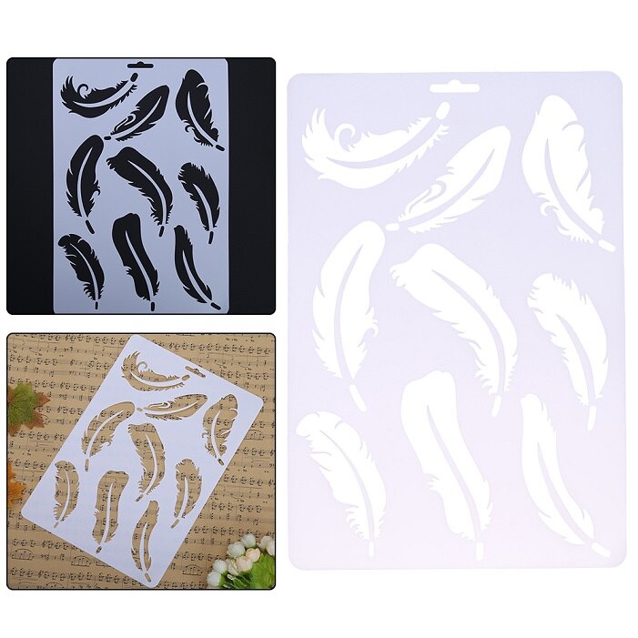 Sztuczne kwiaty DIY nawarstwianie plastikowe szablony linijka szablon ścienny Scrapbooking malowanie dekoracja robić albumu na zdjęcia rękodzieło wytłaczane karty papierowe: 02