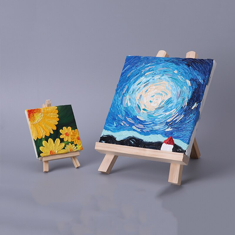 Desktop Painting/Sketch/Photo/Phone Easel/Stand/Frame Display Shelf/Holder Wood Adjustable Students Drawing Decoration Supplies