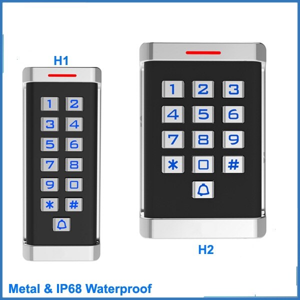 Gate opener door lock Waterproof IP68 Metal Case Access Control RFID ID Keypad Single Door Standalone Access Control