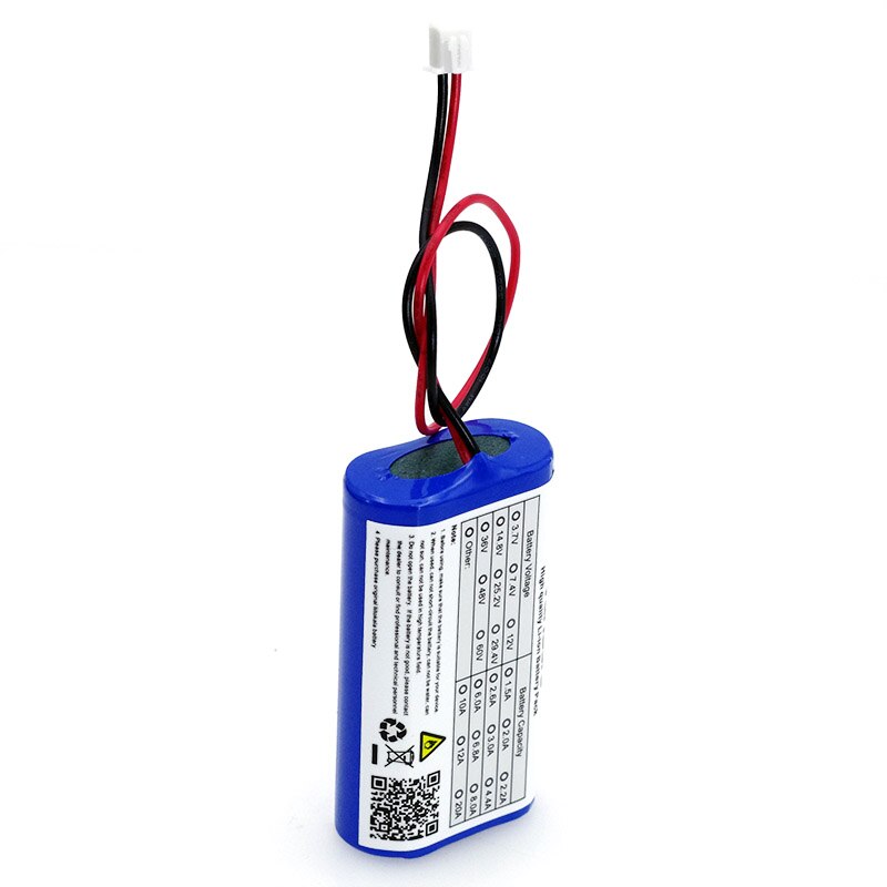 Varicore 3.7V 5200Mah 18650 Lithium Batterij Vissen Led Licht Bluetooth Speaker 4.2V Emergency Diy Batterijen + 2P Plug