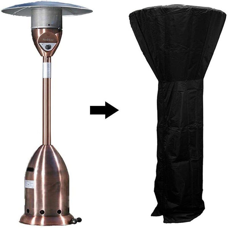 Cubierta impermeable de Gas para estufa para terraza en forma de pirámide, Protector para muebles exteriores, funda de tela antipolvo Oxford, 1 Uds.