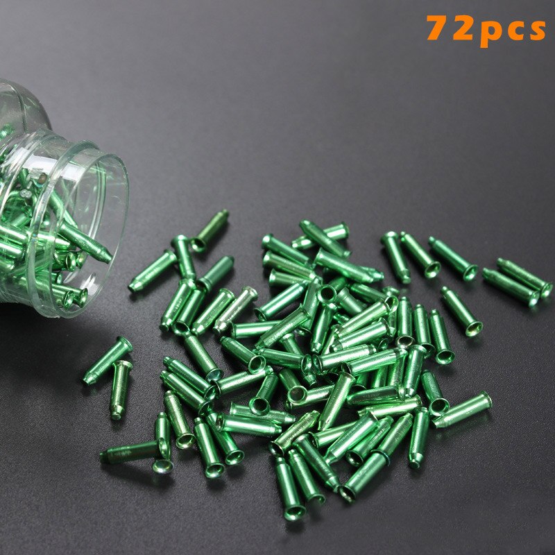 Aleación Multicolor anodizado rueda de bicicleta radios pezones 14mm bicicleta de montaña ciclismo radios pezones para rueda de bicicleta 72 Uds