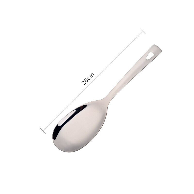 Juego de utensilios de cocina dorados, espátula de acero inoxidable para sopa, cucharón, colador de Metal, cuchara de arroz, pala para pastel,: BD006-1-2