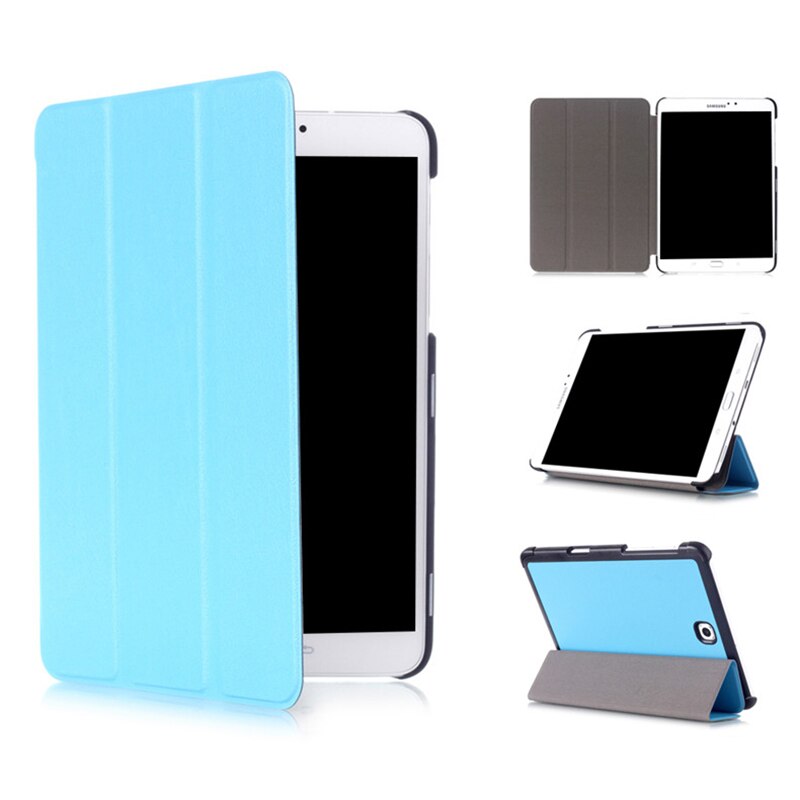 Tab  s2 9.7 skal skal sm -t813 t819 smal smart fodral till samsung galaxy tab  s2 9.7 sm-t810 t815 surfplatta med automatisk viloläge/väckning