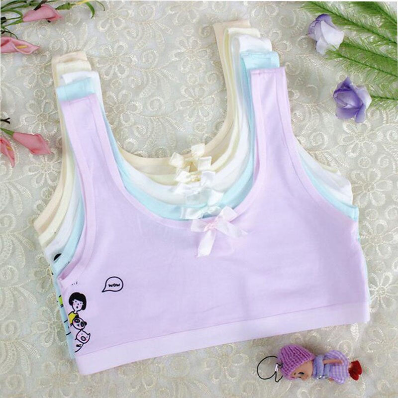 1 Pc Baby Kids Bras Meisjes Ondergoed Kleding Voor Jonge Meisjes Training Bras Ondergoed Meisjes Kleding Kids Tank Top Baby kleding