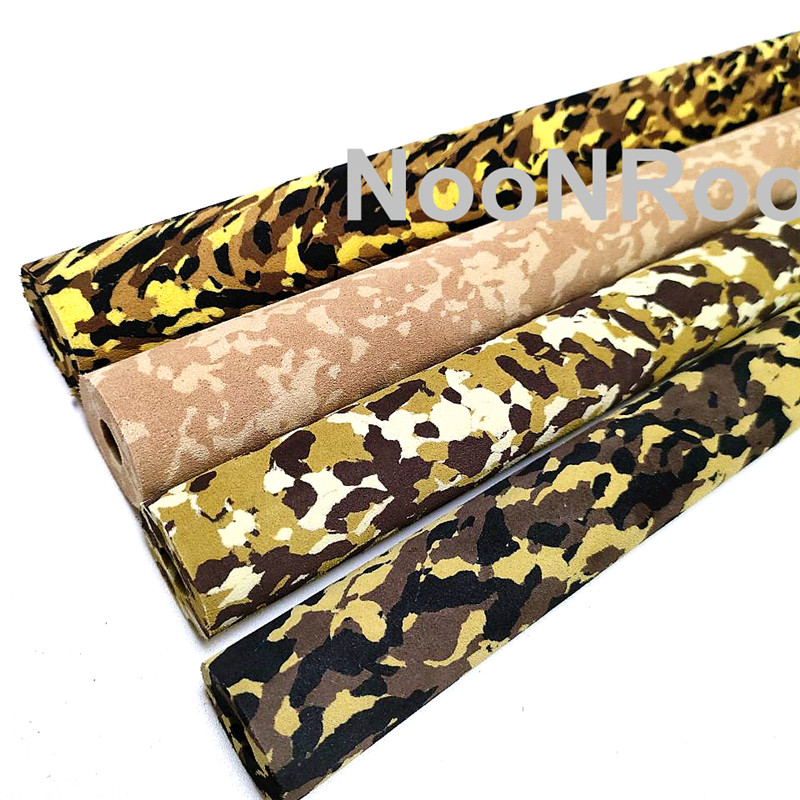 Camo EVA Foam Handvat Voor Hengel Rechte Handgemaakte Handvatten Reparatie Staaf Gebouw DIY Handwerk float Materialen NooNRoo 1PC