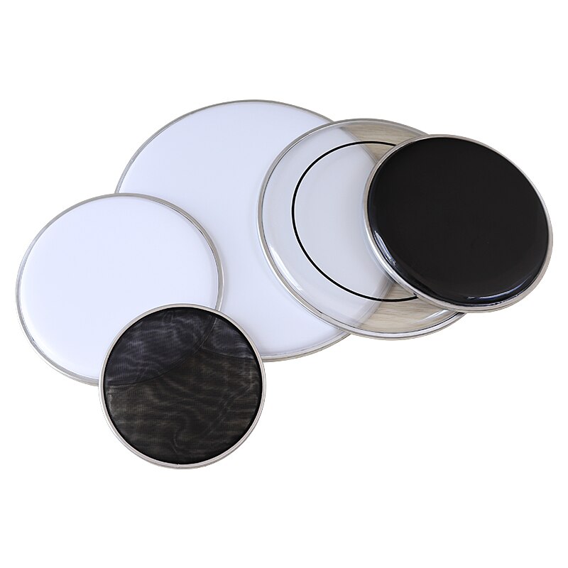 6- 8-10inch transparent color double drum skin drum head the outermost layer of skin sound controlled