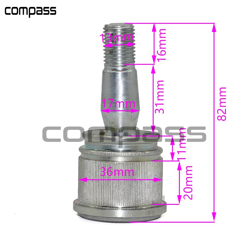 250CC ATV Ball joint for JinLing JLA-21B 250cc with Alloy Aluminium Swingarms