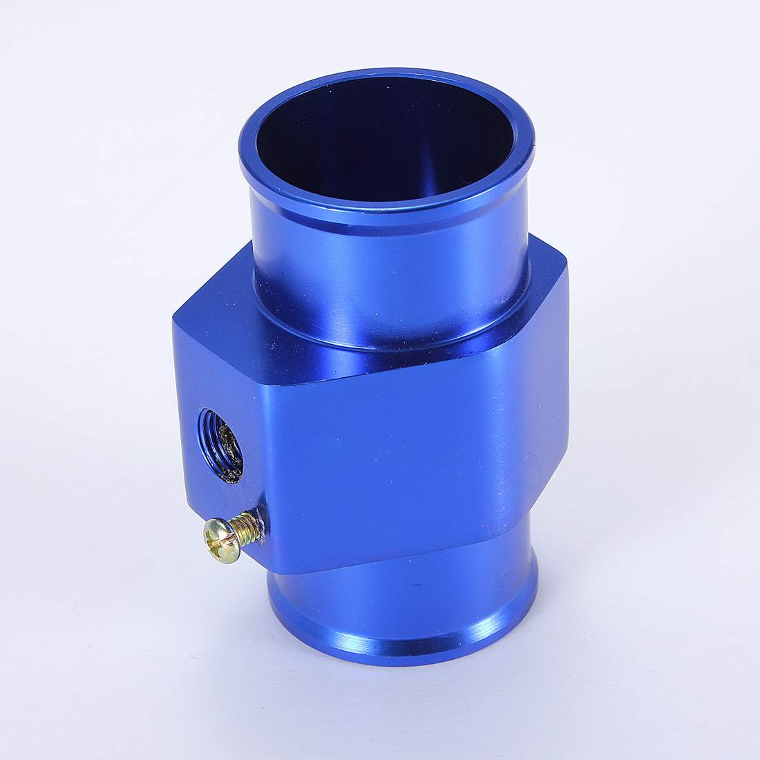 Blue Alloy Car Water Temp Temperature Sensor Gauge Joint Pipe Radiator Hose Sensor Adaptor Cans 32mm/34mm/38mm