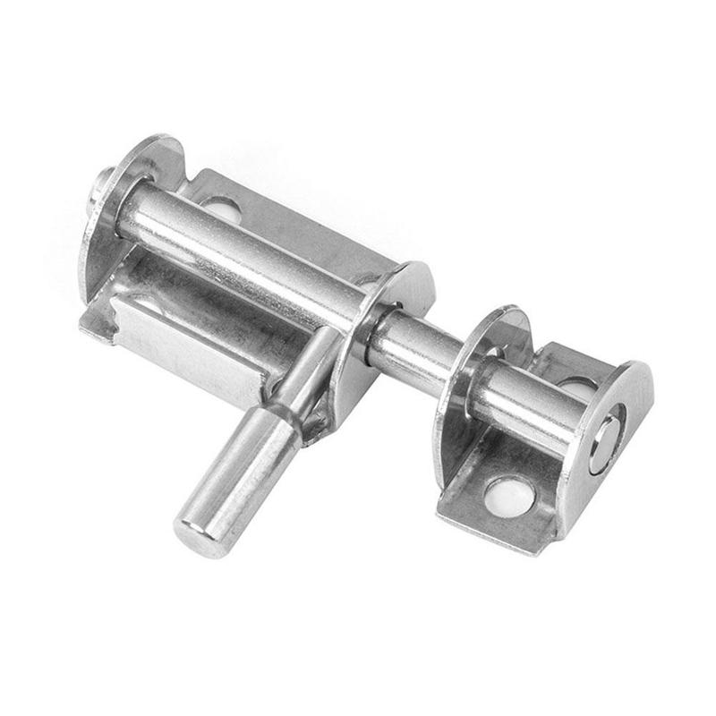 1pc liukupultti portin salpa raskaaseen käyttöön turvaportin salpa teräksinen oven salpa oven pultit pultti piipun lukkoikkuna