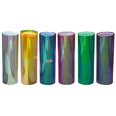 30*100cm glimmende kameleon auto styling koplampen achterlichten doorschijnende film lichten veranderd van kleur auto film stickers