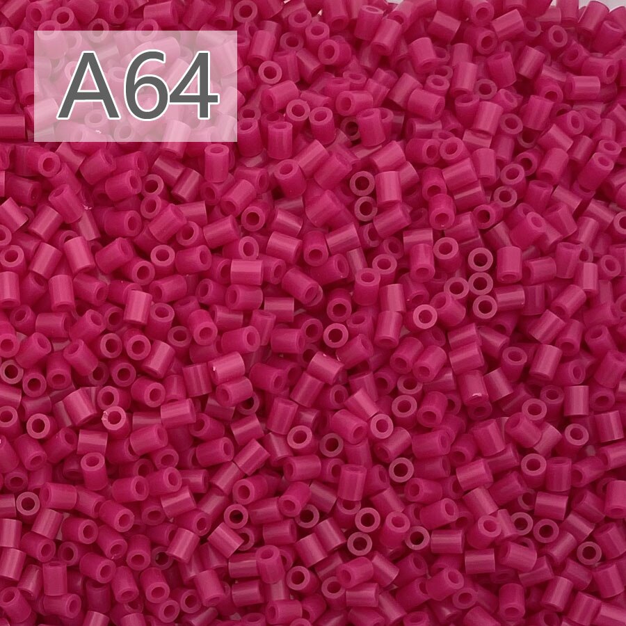 500g/50000 Uds. Cuentas Hama de 2,6mm, cuentas para fusibles perler diy, diversión para niños, manualidades, juguetes educativos de inteligencia: violet