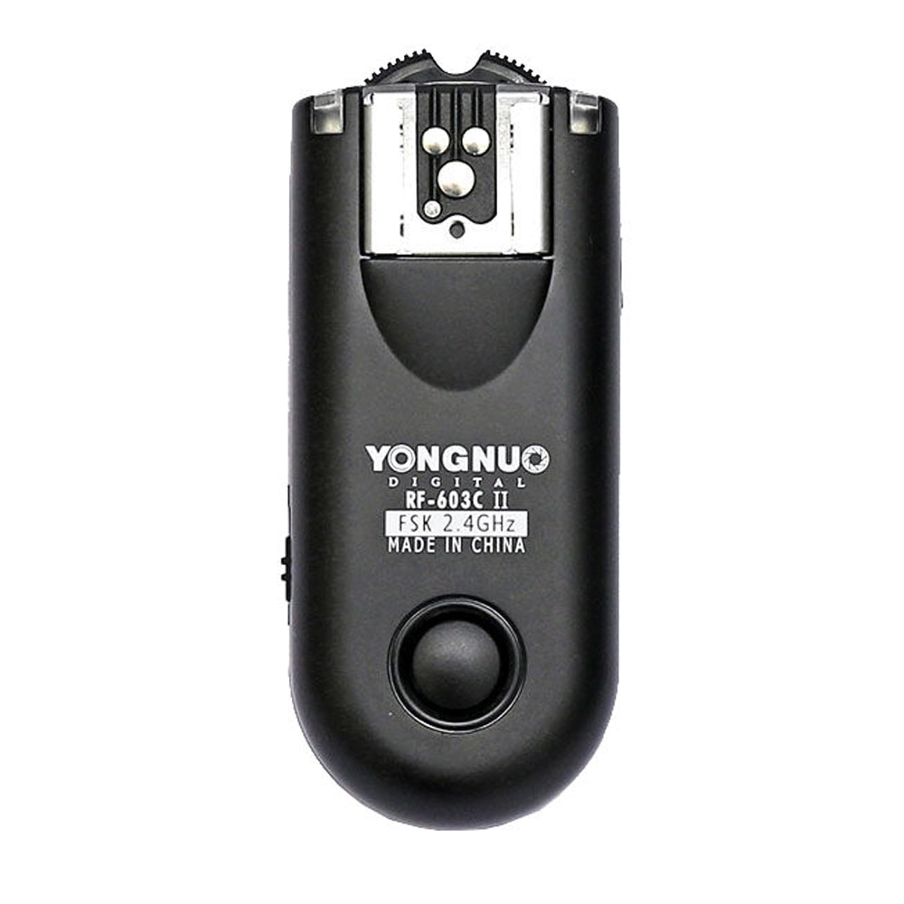 2 PCS Yongnuo RF-603 II RF603 II Wireless Flash Trigger Remote for Canon C1 C3