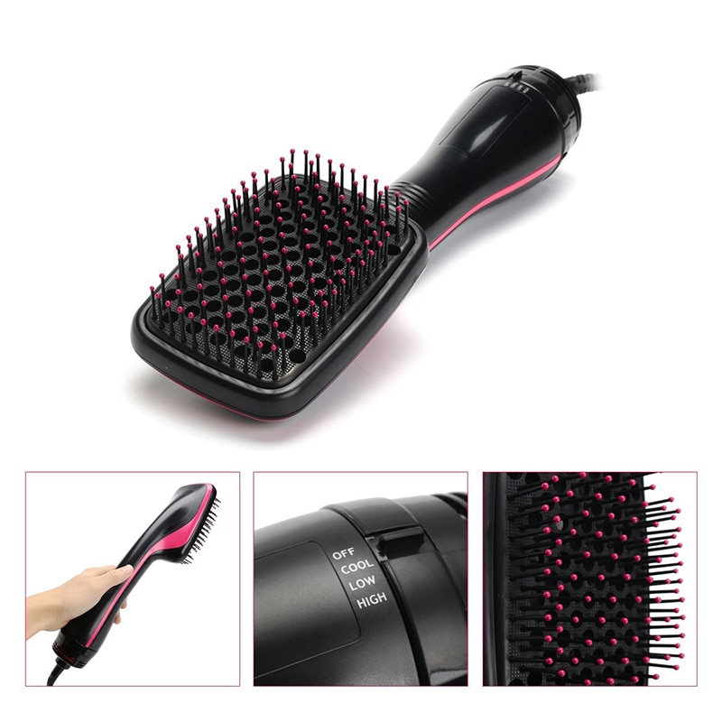 Een Stap Föhn En Volumizer Blower Professionele 3 In 1 Air Brush Haar Krultang Stijltang Styling Tools