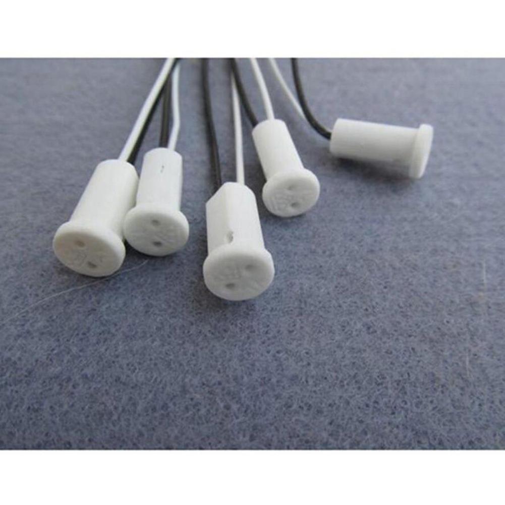 12V G4 Base Holder Ceramic Fire Prevention Wire Adapter Halogen Socket Connector for LED Bulb