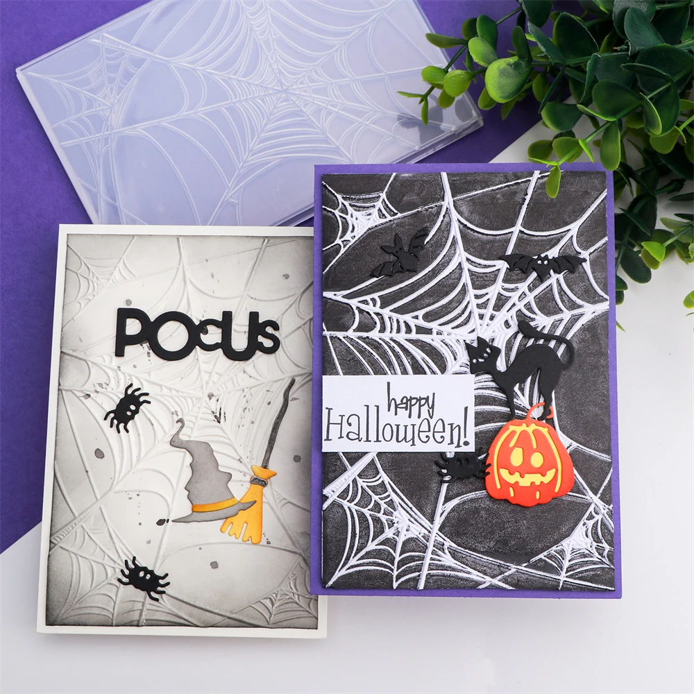 Carpeta de estampado 3D, línea ondulada, decoración de árbol de Navidad, fondo de telaraña para agregar detalles texturizados a la fabricación de proyectos de manualidades de papel