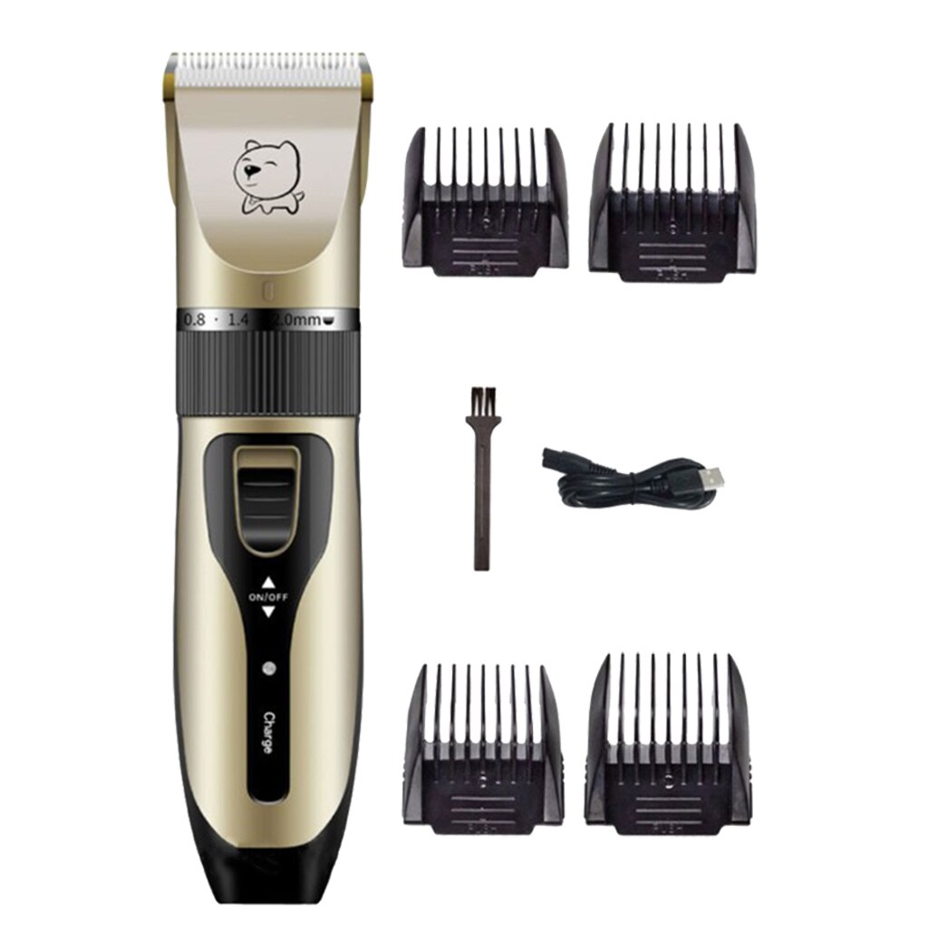 Cat Dog Hair Trimmer Kit Pet Hair Cutter Electric Razor Clipper Trimming Tool