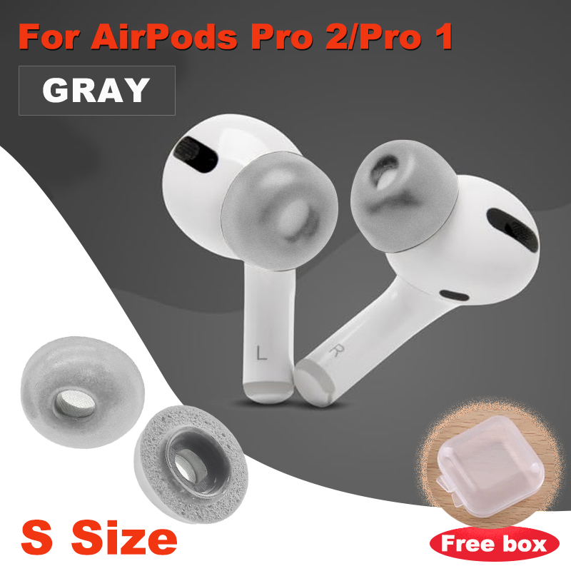 Erinnerung Schaum Ohr stöpsel für Apfel Airpods Profi 2 Schaumstoff spitzen Ohr polster Ersatz Kopfhörer Ohr stöpsel für Airpod Profi Ohrhörer Zubehör: 2XS / Himmel Blau