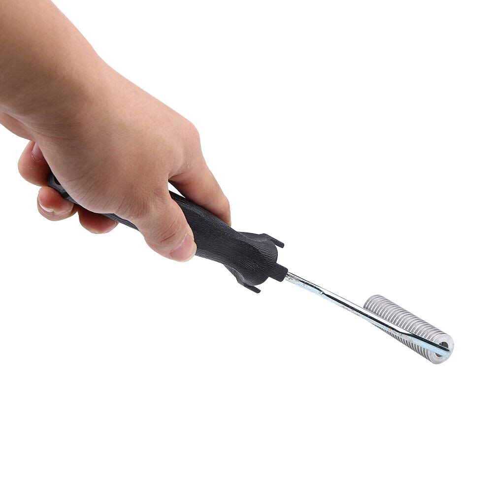 Brand Glasvezel Roller Kit Bubble Paddle Tool Lamineren Roller Kit Aluminium & Abs Zilver & Zwart Totale Lengte 31Cm