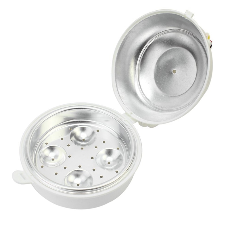 Kip Vormige Plastic Miniwave Eierkoker Voor 4 Eieren