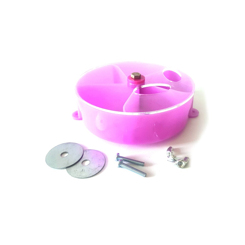 Parrot Brain Game Toy Funny Parrot Roller Feeder Device Toys Wheels Cake Modeling Food Box