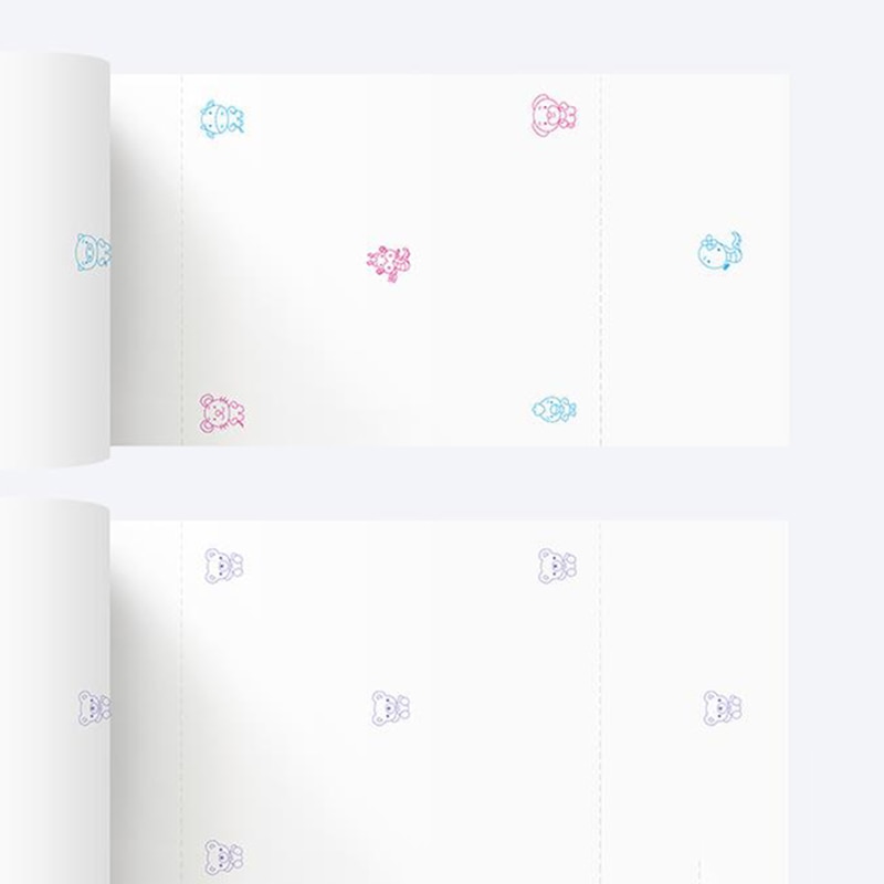 1 Roll 5 Lagen Toiletpapier Cartoon Toiletpapier Badkamer Tissue Comfortabel Huis Bad Wc Roll Papers