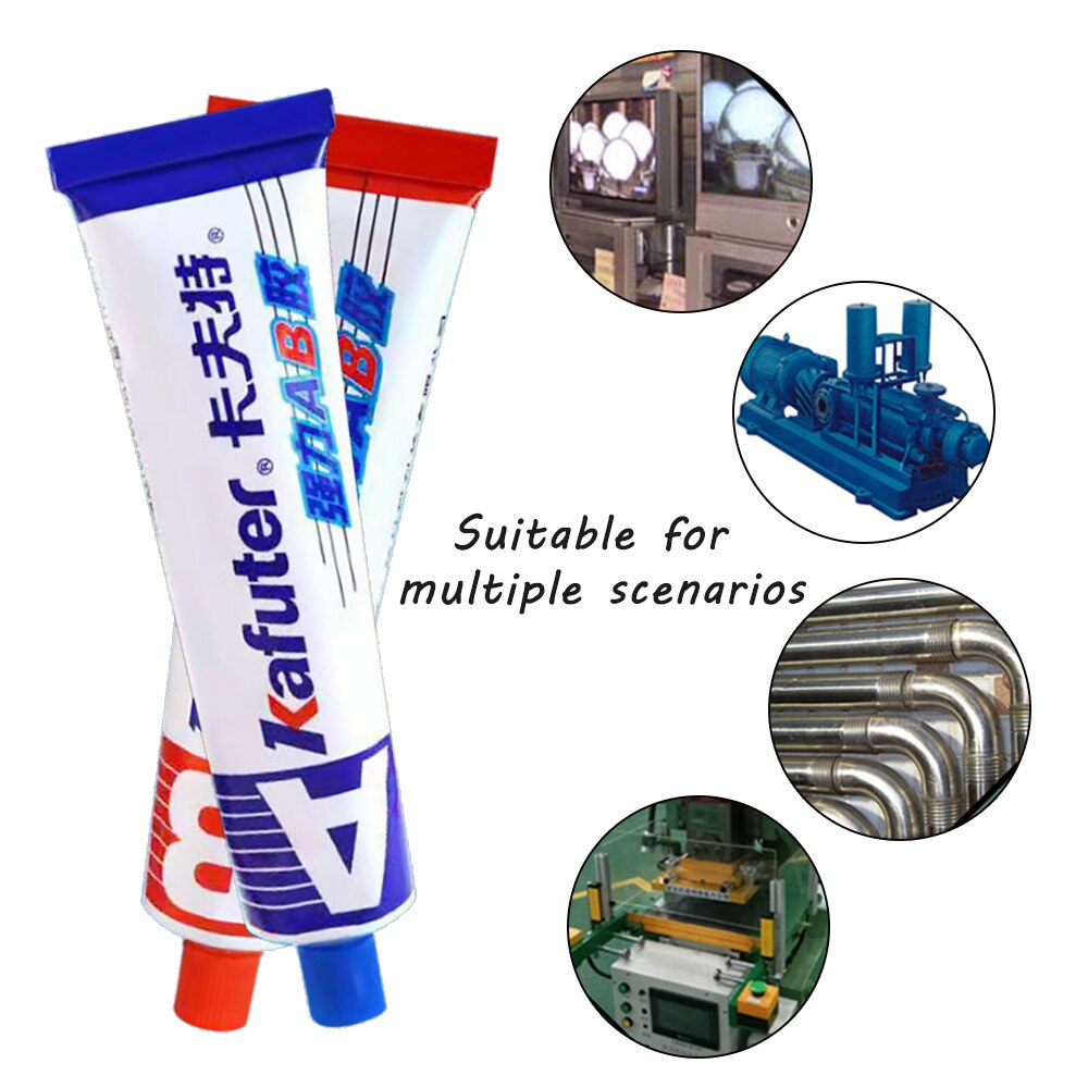 Sterke ab-gietijzerlijm, gietlijm, industriële reparatiemiddel, gietmetaal, gietijzer, trachoom, stomatale craquelé reparatie 70g