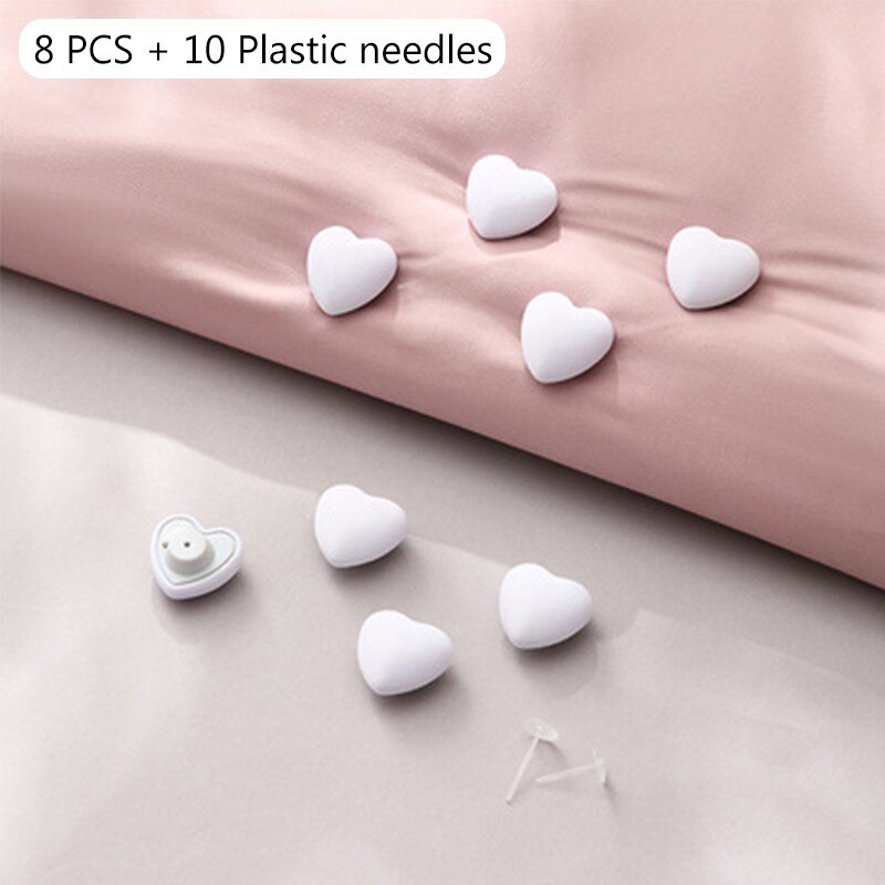 4/8 Stuks Panda Quilt Stand Antislip Nordic Clips Voor Laken Deken Clip Wasknijpers Covers sluiting Clip Houder: 8PCS  Set H