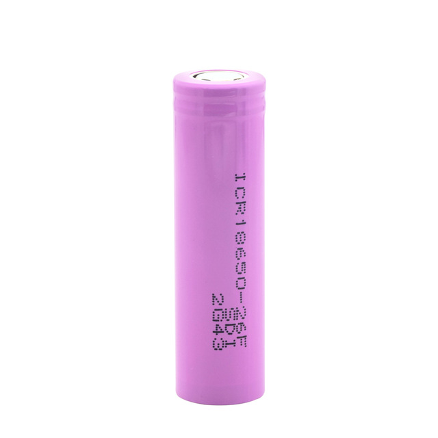 1/2/4/6/8/10 stück 3.7v rosa wiederaufladbare icr 18650-26f 2600 mah li-Ion Lithium-batterien 18650 flachem pluspol: verrotten