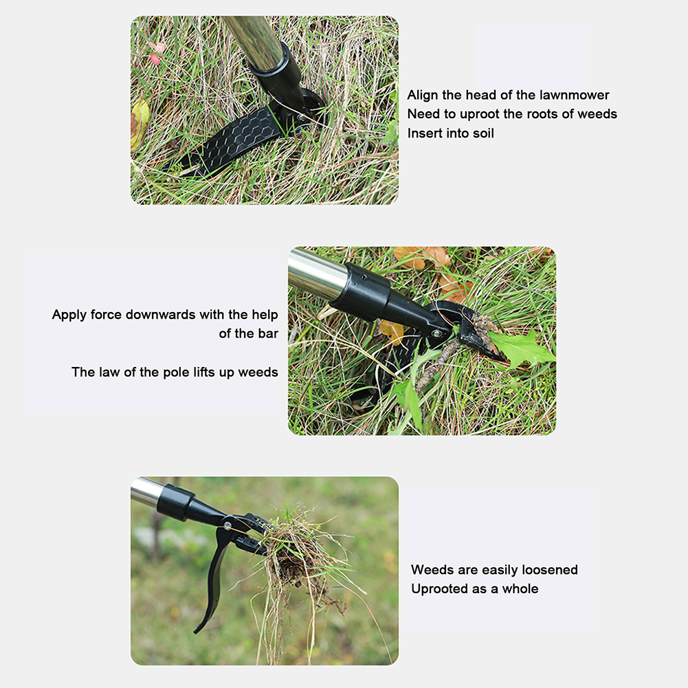 Opstaande Onkruidtrekkers Met Afneembaar Handvat Arbeidsbesparende Plantaccessoires Voor Tuinliefhebbers