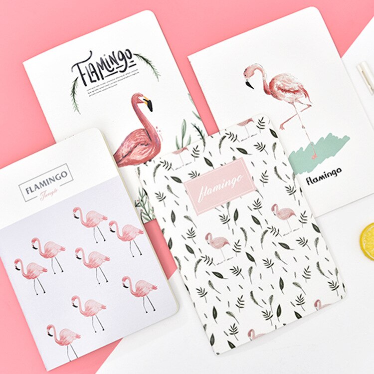 Creatieve Notebook B5 Grote Flamingo Sakura Kat Blue Whale Agenda note Diy's 30 pagina auto lijn notebook kantoorbenodigdheden bestand.