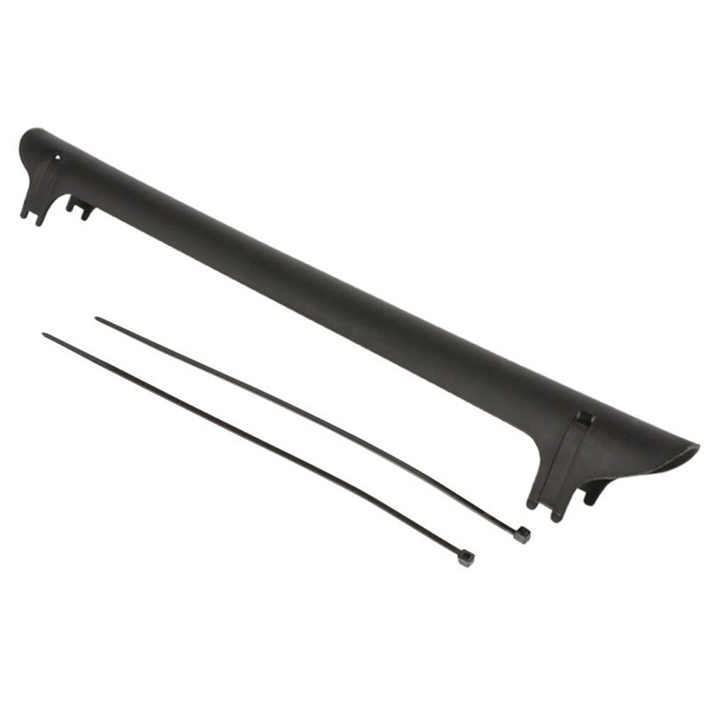 Bicicleta de vaina Protector de la cubierta de goma gruesa MTB Carretera de montaña bicicleta plegable marco cadena estancia guardia ciclismo Accesorios: Black
