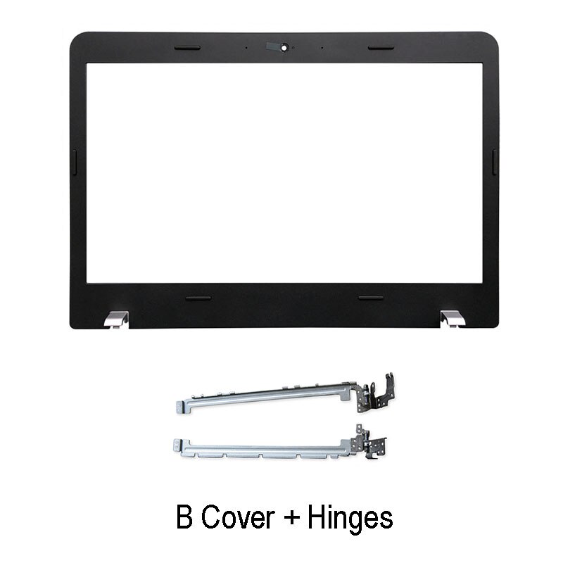 Laptop LCD Back Cover For Lenovo Thinkpad E550 E550C E555 E560 E565 Front Bezel Hinges Palmrest Bottom Case A B C D Cover: B Hinges