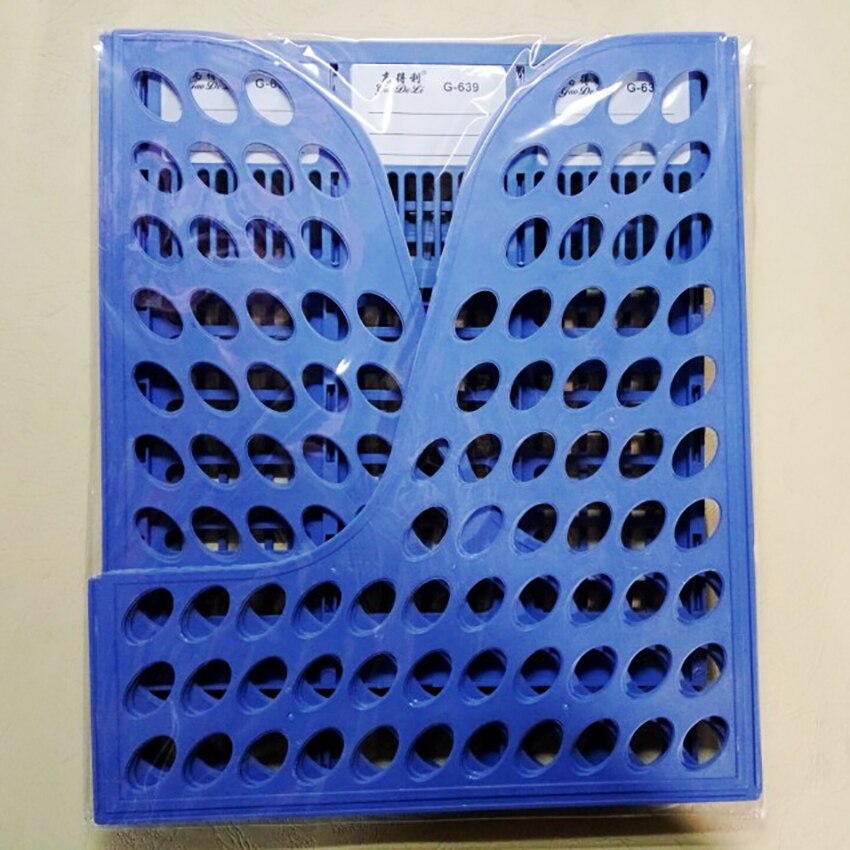 3 Sections Desktop File Tray Rack Paper Book Document Holder Office School Supplies Organization Storage Box Shelf File Holder