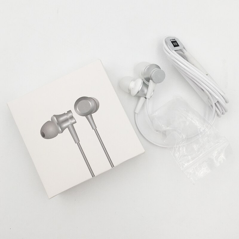 Xiaomi mi In Ear basic Earphones mobile phone Headset Piston Fresh Version with Mic For Redmi note 7 8T 8 k20 k30 pro MP4 MP3 PC